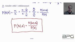 Betinget sannsynlighet 2 [upl. by Lasky]