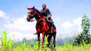 Artur has caught this horse very hard  Red Dead Redemption 2 Gameplay [upl. by Zita]