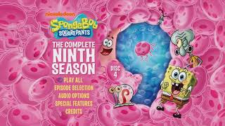 SpongeBob Squarepants Season 9  DVD Menu Walkthrough Disc 4 [upl. by Ajoop]