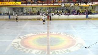 Bracknell Bees TV vs Slough Jets 8th September 2013 [upl. by Nylassej]