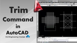 AutoCAD 10  How to use TRIM Command in AutoCAD  4 Methods Explained  AutoCAD Basics [upl. by Shlomo632]