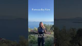 Fortezza Bay View  Corfu Greece  from € 435000dreamvilla corfu island [upl. by Robby]