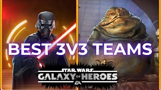 BEST 3v3 Galactic Legend Comps in SWGOH [upl. by Rapp]