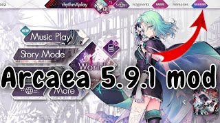 Arcaea mod v590 100 Unlocked All Songs  link in description [upl. by Lil]