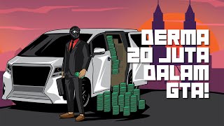 AKU DERMA RM20 JUTA KEPADA ORANG MISKIN GTA ROLEPLAY [upl. by Ingrid580]