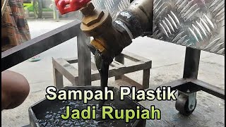 SOK KABEH LOSS  Pembuatan Paving Block dari Sampah Plastik dengan Plastic melter [upl. by Trescott909]