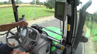 DeutzFahr 5100 TTV Strassenfahrt Cabview uncut [upl. by Delano]