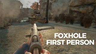 First Person Mode In Foxhole [upl. by Esinyl]