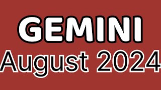 Gemini MAHIHIBANG KAKAISIP  August 2024 Monthly Tagalog Tarot Reading Horoscope Kapalaran [upl. by Evyn387]