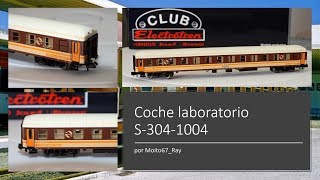 Coche Laboratorio S3041004 de Renfe Arnold N 1160 Club Electrotren 2018 [upl. by Enellij404]