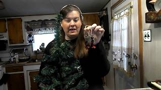 DIY Dollar Tree Primitive Christmas Tree homestead Tessie Mobile Home Living [upl. by Toland702]