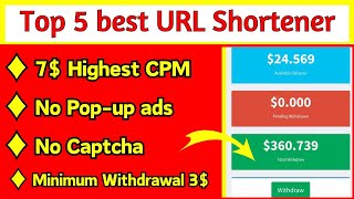 Top 5 best URL Shortener Tamil  Highest Paying URL Shortener tamil  best Link Shortener tamil [upl. by Anaiek]