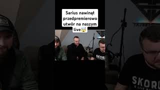 Sarius nawinął nam przedpremierowo utwór rap jazbrothers hiphop [upl. by Yelkreb]