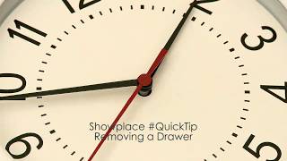 How To Remove A Drawer  QuickTips from Showplace [upl. by Ranitta]