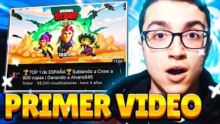 REACCIONO a mi PRIMER VIDEO de YOUTUBE DA PENA😂 [upl. by Idyak]