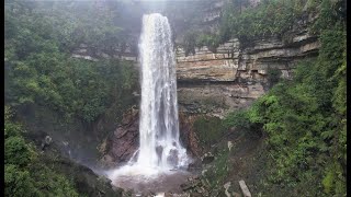 The Waterfall  by drone in 4K [upl. by Francesca685]