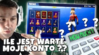 ILE JEST WARTE MOJE KONTO W FORTNITE FT SOLIT [upl. by Haines840]