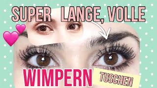 Super Wimpern meine Routine für extrem widerspenstige Wimpern [upl. by Laud]