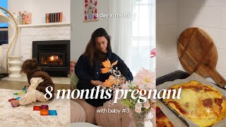 8 months pregnant with baby 3  therapy update  priorities [upl. by Aube]