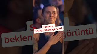 Survivor finalde beklenmedik görüntüsorvivor ogedaygirişken [upl. by Nyrraf]