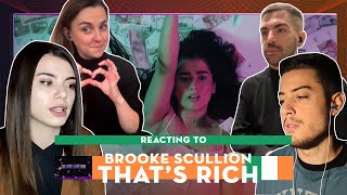 REACTION Ireland 2022  Brooke Scullion  quotThats Richquot [upl. by Laurice]