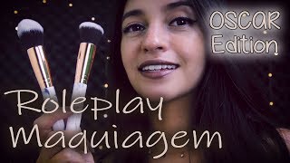 ASMR MAQUIANDO VOCÊ ☆ Conversa sobre Filmes Indicados ao Oscar Roleplay para Dormir [upl. by Bendite]