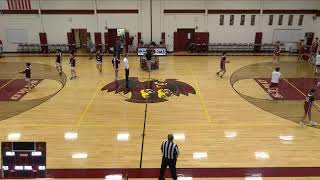 Park Ridge High School vs Leonia HS Mens JV Basketball [upl. by Nomis]