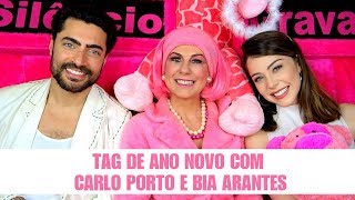 ESPECIAL ANO NOVO COM CARLO PORTO E BIA ARANTES [upl. by Aramoiz706]