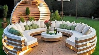 Home Patio Decor Ideas 2024 Top 10 Home Outdoor seating Decor Front Garden Decor [upl. by Romina]