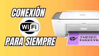 ✅ Cómo conectar y CONFIGURAR WiFi en HP Deskjet 2700 Series  2800 Series [upl. by Boggs205]