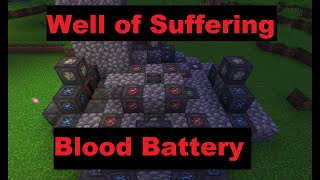 How to set up a Well of Suffering  Blood Magic  Minecraft 1165 [upl. by Enialehs340]