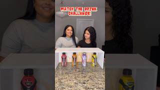 Mom vs Daughter Drink Matching Challenge shorts [upl. by Naynek]