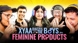 XyaaLives Guess the Feminine Product Challenge [upl. by Magnuson469]