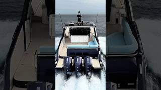 Azimut 48 Verve RIPS through Calm Seas 🤩🤩 badboyboating mercurymarine boatinglife [upl. by Stempien]