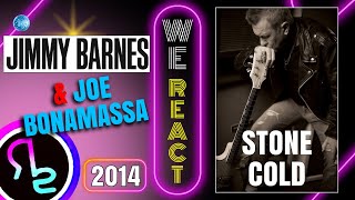 We React To Jimmy Barnes feat Joe Bonamassa  Stone Cold [upl. by Adai]