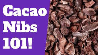 What Are Cacao Nibs Get Your Cacao Nibs 101 in Sixty Seconds Shorts [upl. by Oile130]