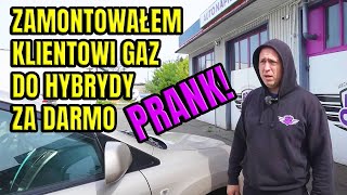 ZAMONTOWAŁEM KLIENTOWI GAZ DO HYBRYDY CAŁKOWICIE ZA DARMO REAKCJA KLIENTA BYŁA ZASKAKUJĄCA [upl. by Priest]