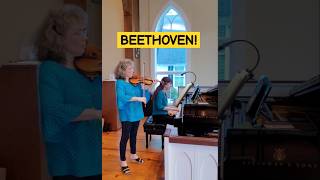 🎹🎻THE AMAZING BEETHOVEN C MINOR PIANOVIOLIN SONATA [upl. by Ennalorac]