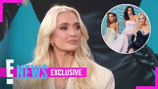 Erika Jayne Addresses Kyle Richards amp Dorit Kemsley Feud on RHOBH Season 14 Exclusive  E News [upl. by Neenaj380]