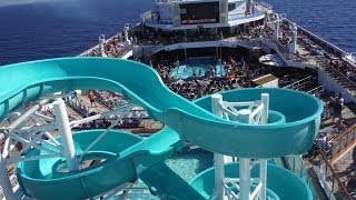 Carnival Conquest Water Slide [upl. by Cinimod841]