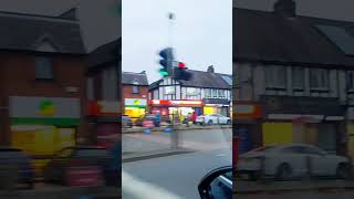 Houses in UK coventry uk birmingham traffic beautiful drive travel architecture [upl. by Anialed327]