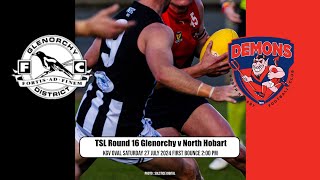 Tasmanian State League Round 16 Glenorchy v North Hobart [upl. by Ede667]