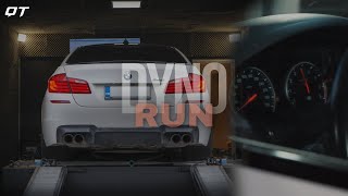 BMW F10 M5 S63 DYNO RUN  QT [upl. by Werner]