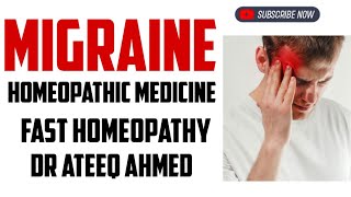 Migraine Homeopathic Medicine  Migraine Ka Ilaj  Migraine Headache [upl. by Eden842]