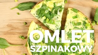 Jak zrobić omlet Oto wersja ze szpinakiem  Noizz Food [upl. by Sualokcin]