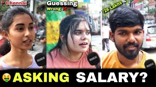 Guessing Jobs in Chennai  Street Interview  Tamil [upl. by Lahtnero]