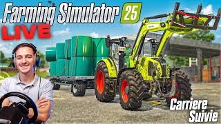 ON AVANCE SUR LA CARRIERE SUIVIE  FARMING SIMULATOR 25 [upl. by Harberd385]