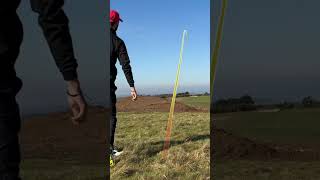 ⛳️ Daily Course Vlog  Isle Of Purbeck 8th Hole shorts golf golfvlog [upl. by Dlanigger]