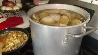 2 parte del pozole verde de pollo 🍗 11162024 el gavilán [upl. by Caras331]