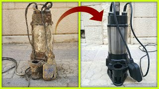 Reviving a Submersible Water Pump Amazing Restoration  Renewal [upl. by Bogie996]